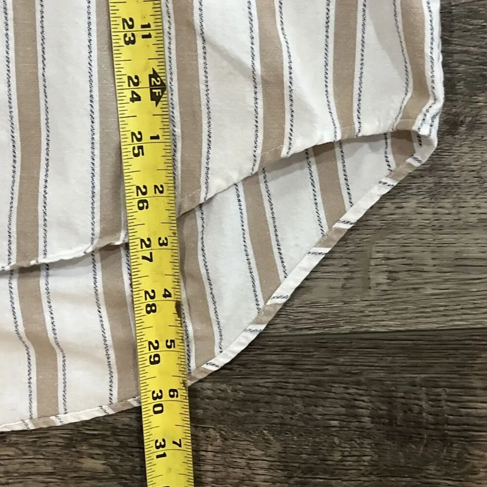 Vintage 70s LEvi’s Big E Striped Western Cowboy S/S Shirt Silver Label Korea Med